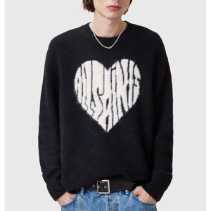 AllSaints Bubble Saints Oversized Jumper